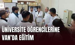 Üniversite Öğrencilerine Van’da Eğitim