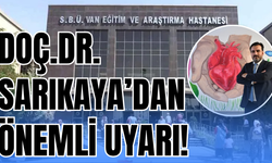 Kalp Sağlığınızı Tehdit Eden Plaklar! Doç. Dr. Remzi Sarıkaya Uyarıyor