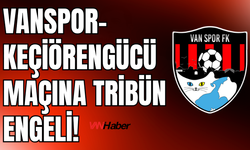 Vanspor–Keçiörengücü Maçı Öncesi TFF’den Tribün Cezası!