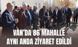 AK Parti Van’dan 950 Kişilik Dev Kadro ile 86 mahallede hane hane dolaşıldı