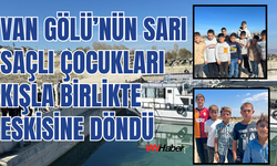 Van Gölü'nün "Sarı Saçlı Çocukları" Kışla Birlikte Doğal Rengine Kavuştu