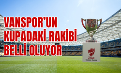 Vanspor’un Ziraat Türkiye Kupası’ndaki Rakibi 6 Kasım’da Belli Olacak
