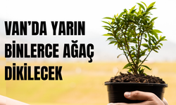11 Kasım Millî Ağaçlandırma Günü Van’da Kutlanacak