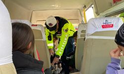 Edremit’te Okul Servis Araçlarına Sıkı Denetim!