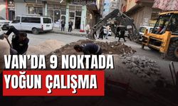Van İpekyolu’nda 24 Saatte 9 Noktada Çalışma Tamamlandı