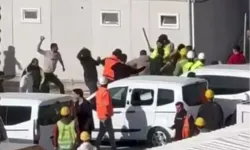 Ankara’da İnşaatta Taşlı Sopalı Kavga!