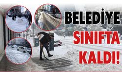 Van Merkezde Kar Temizliği Yetersiz! Belediye Sınıfta Kaldı!