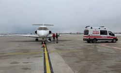 Yenidoğan bebek uçak ambulansla Konya’ya sevk edildi