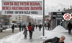 Van’da Buz Pateni Bedava, Bedeli Hastanelerde Ödeniyor