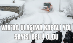 Van’da Kar Nedeniyle 389 Yerleşim Yerinin Yolu Ulaşıma Kapalı