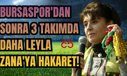 Bursaspor'dan Sonra 3 Takımda Daha Leyla Zana'ya Hakaret Etti: İşte İsimleri...