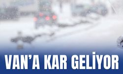 Van’a Kar Geliyor