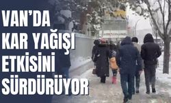 Van’da Kar Yağışı Etkisini Sürdürüyor