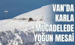 Van’da Karla Mücadelede Yoğun Mesai