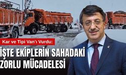 Kar ve Tipi Van’ı Vurdu: İşte Ekiplerin Sahadaki Zorlu Mücadelesi