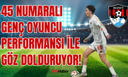 45 Numaralı Genç Oyuncu Emir Bars Performansı ile Göz Dolduruyor!