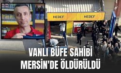 Vanlı Büfe Sahibi Mersin'de Öldürüldü