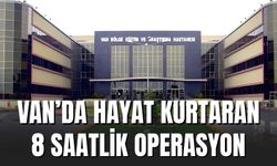 Van'da Hayat Kurtaran 8 Saatlik Operasyon