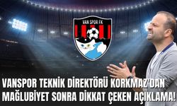 Vanspor Teknik Direktörü Korkmaz'dan Mağlubiyet Sonra Dikkat Çeken Açıklama!