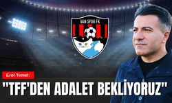 Erol Temel: "TFF'den Adalet Bekliyoruz"