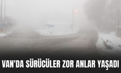Van Başkale’de Yoğun Sis Hayatı Olumsuz Etkiliyor