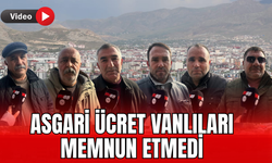 Asgari Ücret Vanlıları Memnun Etmedi