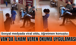 Van'da Tek Kelime Etmeden Okuma Alışkanlığı Kazandırdılar