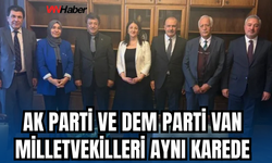 AK Parti ve DEM Parti Van Milletvekilleri Aynı Karede!