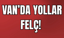 Van Mermit Köyü Girişi’nde Yollar Felç!