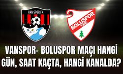Vanspor- Boluspor Maçı Hangi Gün, Saat Kaçta, Hangi Kanalda?