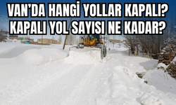 Van’da 6 Yerleşim Yerinin Yolu Kapalı!