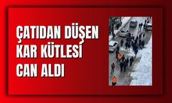 Çatıdan Düşen Kar Kütlesi Can Aldı