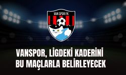 Vanspor Ligdeki Kaderini Bu Maçlarla Belirleyecek