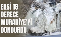 Eksi 18 Derece Muradiye’yi Dondurdu