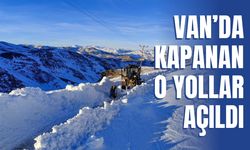Van’da Kapanan O Yollar Açıldı