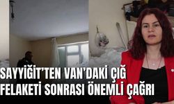 Sayyiğit’ten Van’daki Çığ Felaketi Sonrası Önemli Çağrı