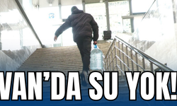 Van'da Su Yok Çözüm Bidonlarda!