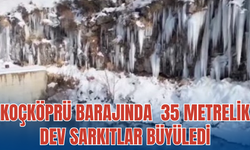 Koçköprü Barajı’nda 35 Metrelik Dev Sarkıtlar Büyüledi!