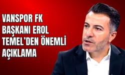 Vanspor FK Başkanı Temel’den Önemli Açıklama!