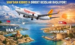 Van’dan Kıbrıs’a Direkt Uçuş Müjdesi!