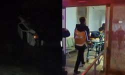 Kamyonet Şarampole Devrildi: Yaralılar Var!