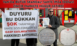 Van’da Büyük Skandal! Market Şubesine Kilit Vuruldu