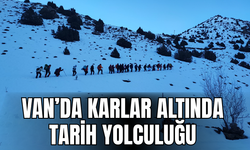 Van’da Karlar Altında Tarih Yolculuğu: Der Meryem Manastırı’na Anlamlı Yürüyüş