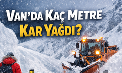 Van’da Kaç Metre Kar Yağdı? Ölçüm Yapıldı, Rakam Şaşırttı!