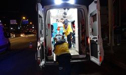 Otomobil ile kamyonet çarpıştı: Yaralı var!