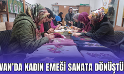 Van’da Kadın Emeği Sanatla Buluştu, Ekonomiye Can Verdi
