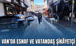 Van Çarşısında Kar Çilesi: Esnaf ve Vatandaş Altyapı ile Temizlikten Şikâyetçi