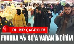 Bu Bir Çağrıdır: Van’da Fuarda Yüzde 40’a Varan İndirim Var