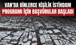 Van’da Binlerce Kişilik İstihdam Programı İçin Başvurular Başladı