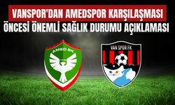 Vanspor'dan Amedspor Karşılaşması Öncesi Önemli Sağlık Durumu Açıklaması